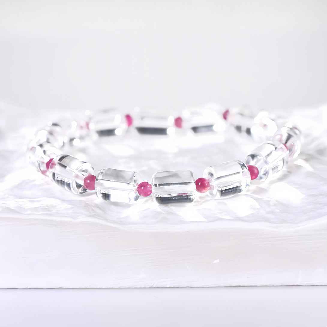 Clear Quartz Bracelet｜Whispers of Light & Love （11*8.5mm）