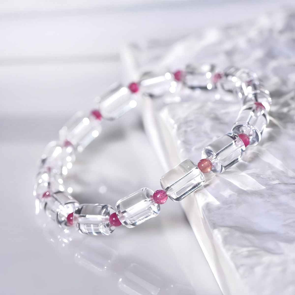 Clear Quartz Bracelet｜Whispers of Light & Love （11*8.5mm）