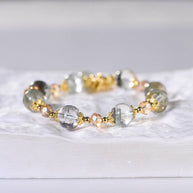 Guided by Light | Green Phantom Quartz Dream Bracelet(8mm) - MOONQUIET