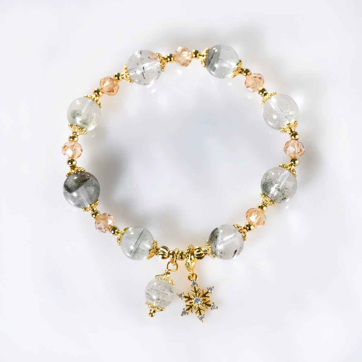 Guided by Light | Green Phantom Quartz Dream Bracelet(8mm)