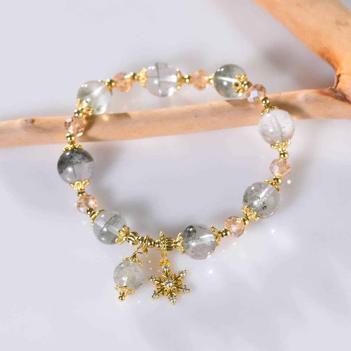 Guided by Light | Green Phantom Quartz Dream Bracelet(8mm)