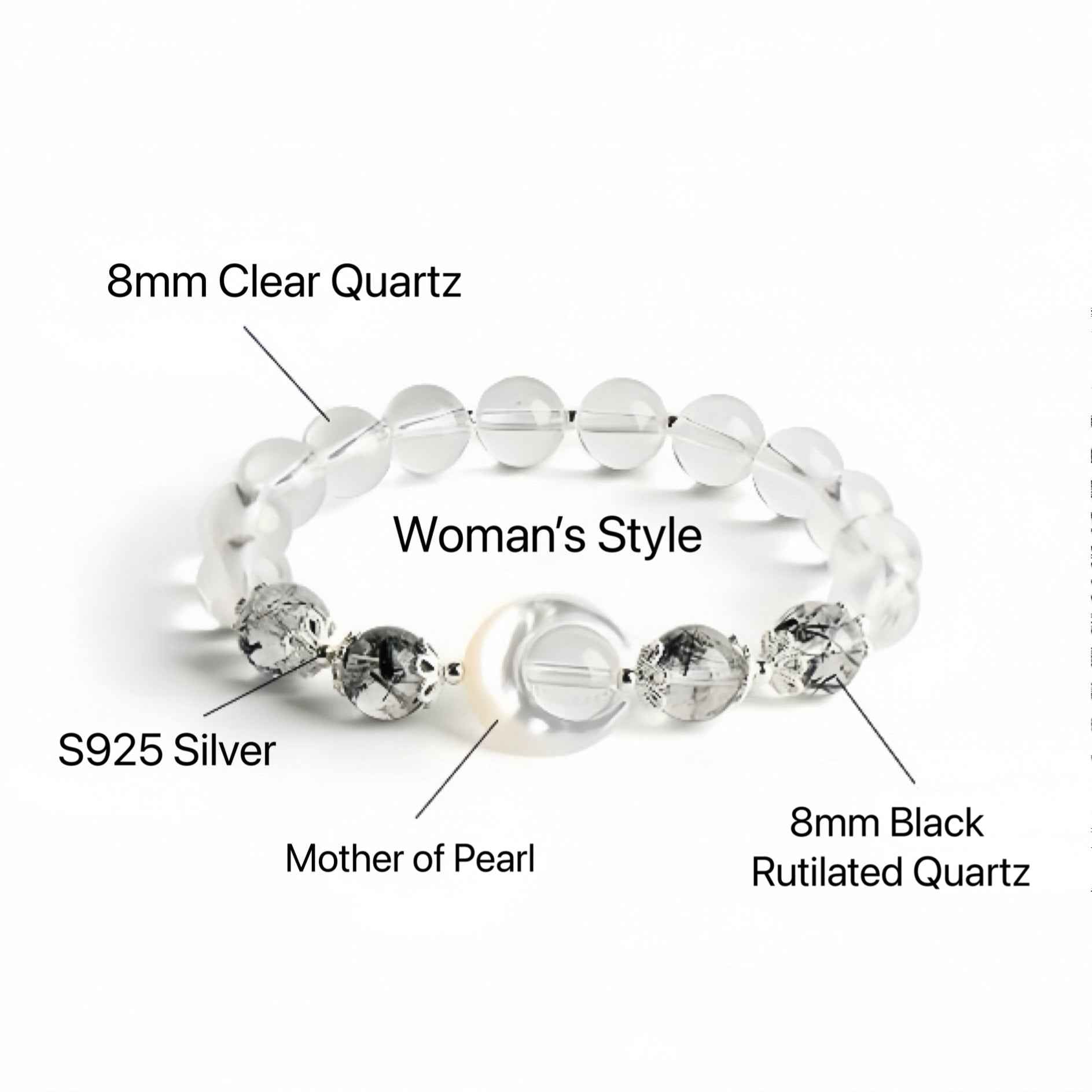 Moonlight Bond|Couple’s Healing Bracelet Set