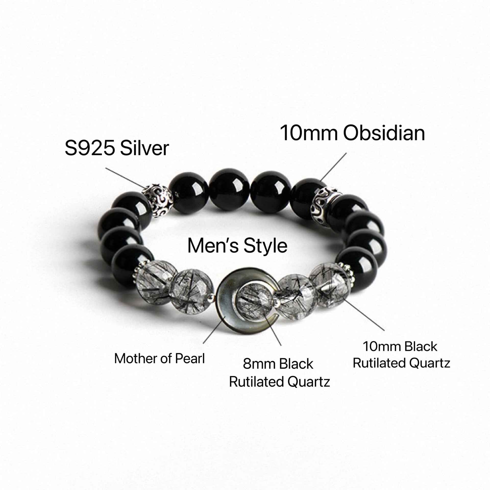 Moonlight Bond|Couple’s Healing Bracelet Set