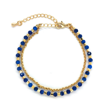 Lapis lazuli bracelet for wisdom and truth