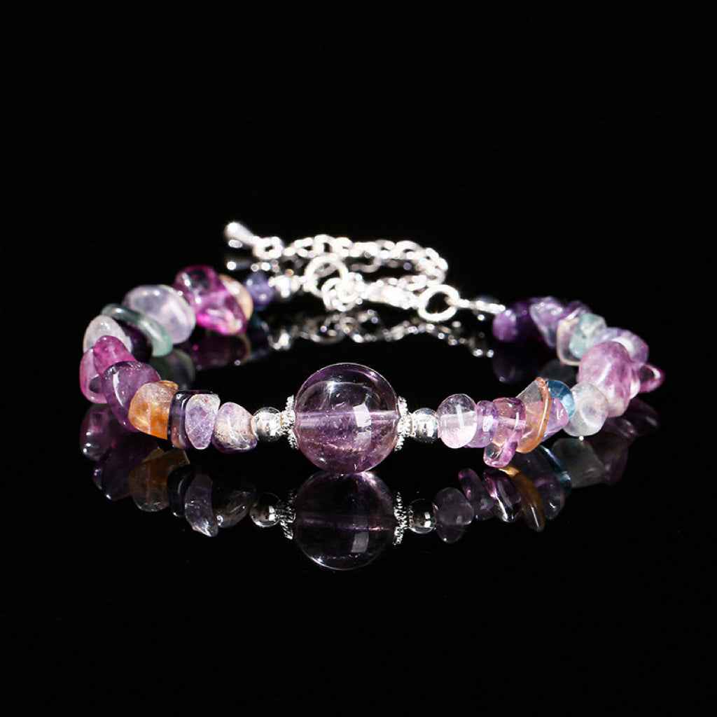 Fortune Bead Crystal Healing Bracelet(Adjustable Size)